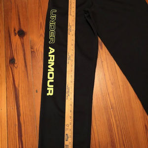 Black Youth Large Under Armour Pants
